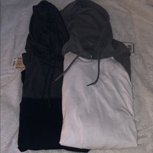 2 men’s long sleeve shirts